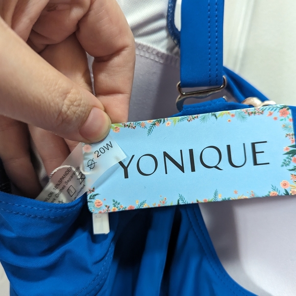 Royal Blue bathing suit, size 20W, NWT - Picture 3 of 6